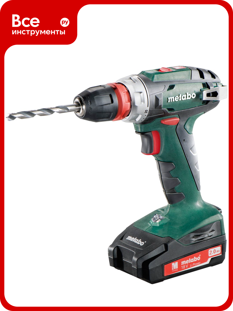 Дрель-шуруповерт Metabo - фото №1