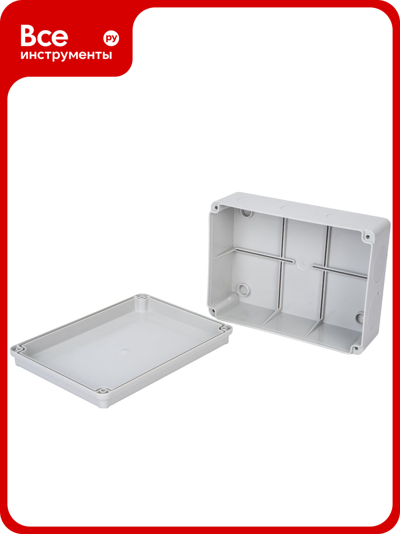 Приборная коробка GREENEL наружного монтажа 190х140х70мм IP44 GE41263