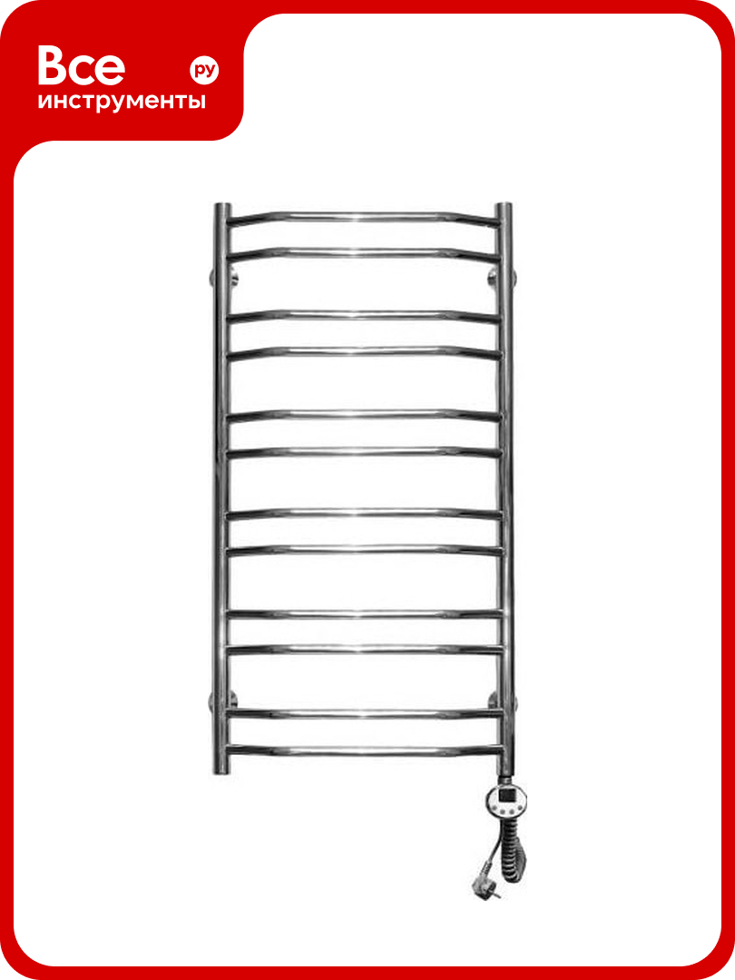 Электрический полотенцесушитель Domoterm Лаура П12 500х1000 мм тэн справа ER