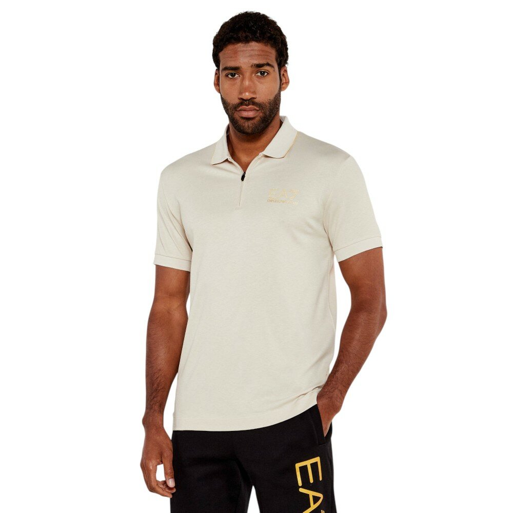 Поло EA7 EMPORIO ARMANI, размер XL, белый