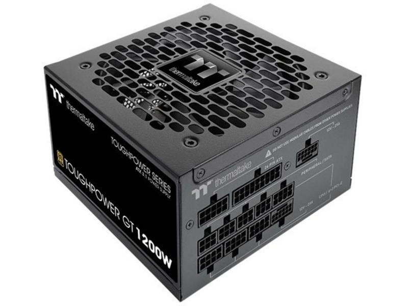 Блок питания ATX 1200W Toughpower GT 80+ gold 24pin APFC 120mm fan 6xSATA Cab Manag RTL