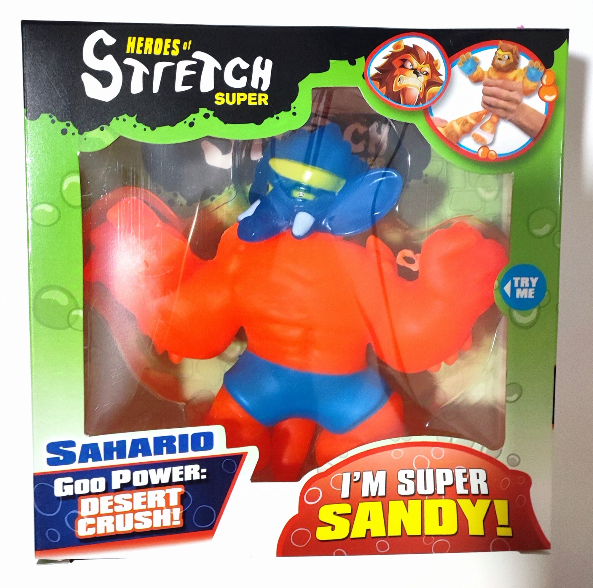 Собери их всех! Эксклюзив из серии монстров Stretch Super Heroe I am super sandy elephant