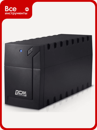 Изображение товара Источник бесперебойного питания Powercom Raptor, Line-Interactive, 800VA/480W, Tower, Schuko RPT-800A EURO с защитой