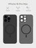 Тонкий чехол iPhone 16 Pro Max / Айфон 16 Про Макс черный, защита...