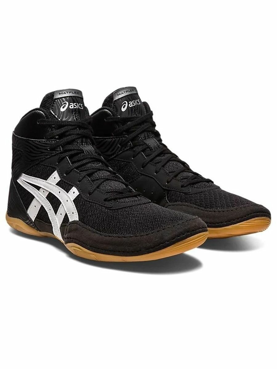 Борцовки ASICS, размер US 9,5, черный