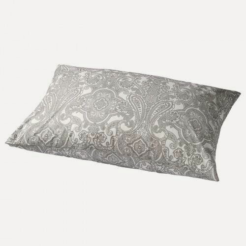 Изображение товара JATTEVALLMO Наволочка икеа, белый/серый 50x70 см (60434260)