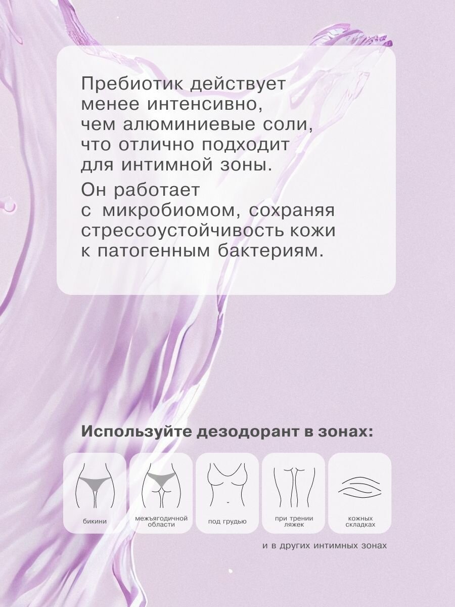 Спреи Для Интимной Гигиены ART&FACT. Intimate Care/ Освежающий интимный спрей-дезодорант с пребиотиками, 100 мл