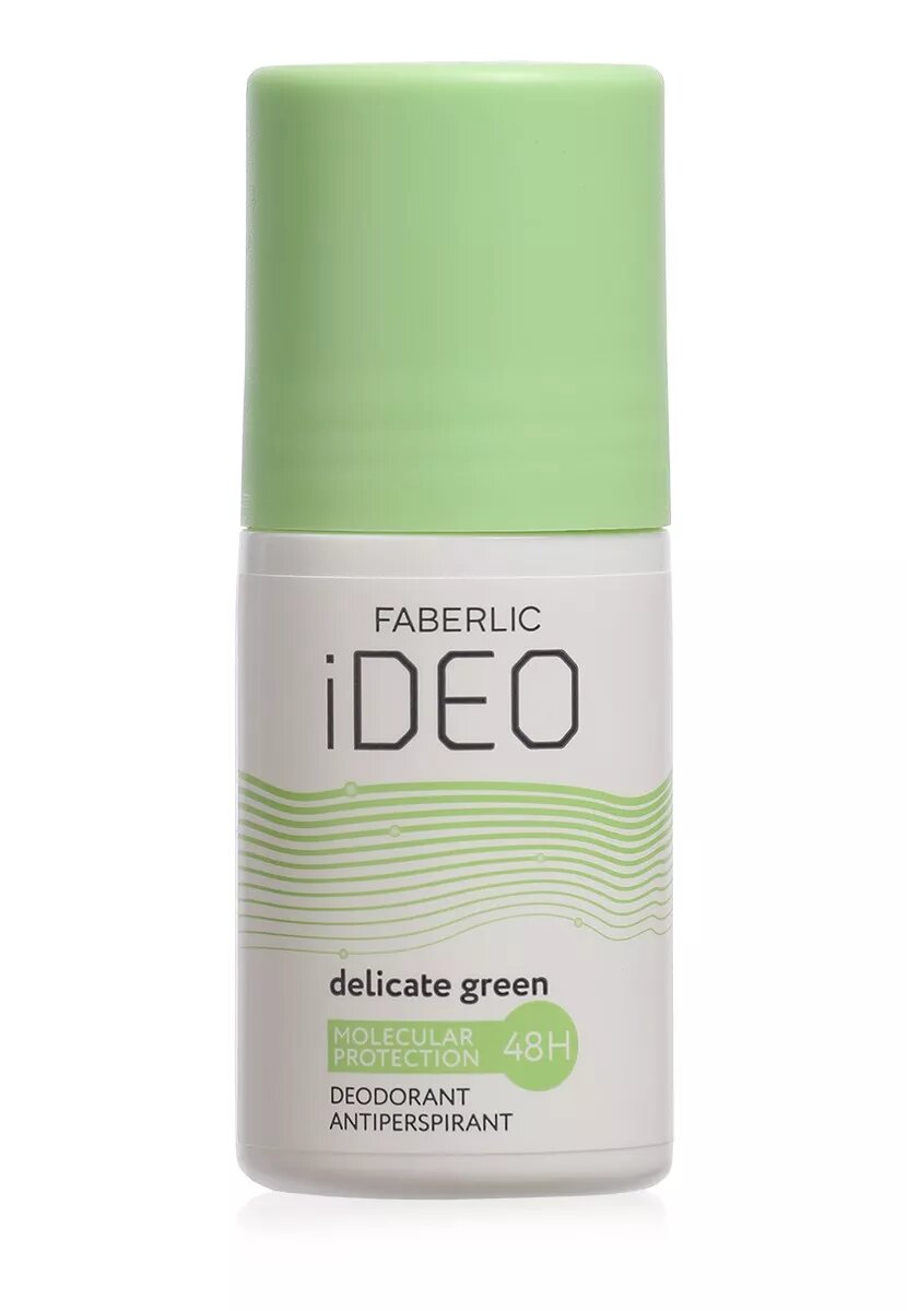 Дезодорант-антиперспирант Faberlic "Delicate Green", шариковый, гипоаллергенный