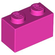 Brick 1 x 2, 3004 Dark Pink U