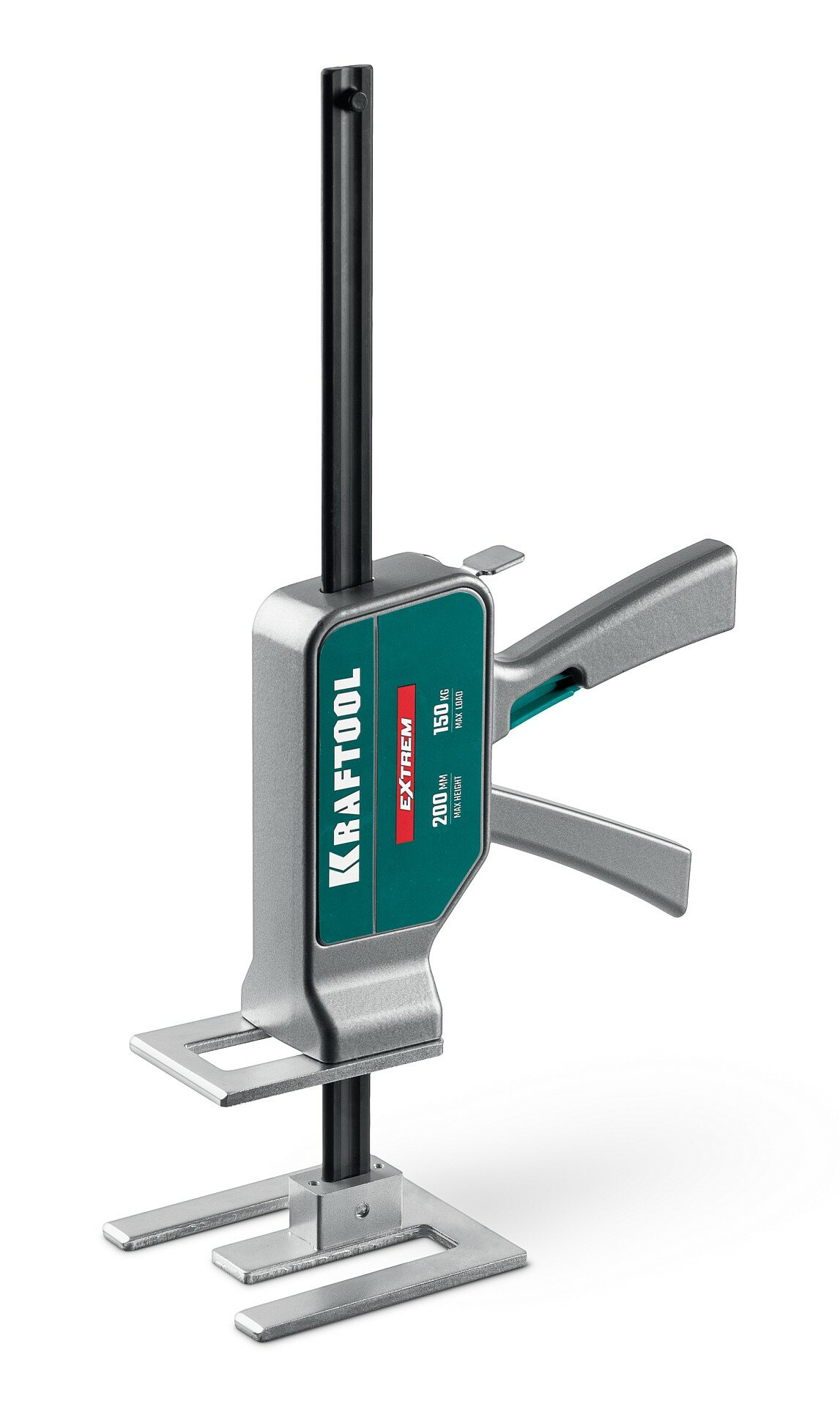 KRAFTOOL EXTREM 150 кг, 200 мм подъем, усиленный алюминиевый корпус, закаленная стальная рейка, подъемник универсальный (33263)