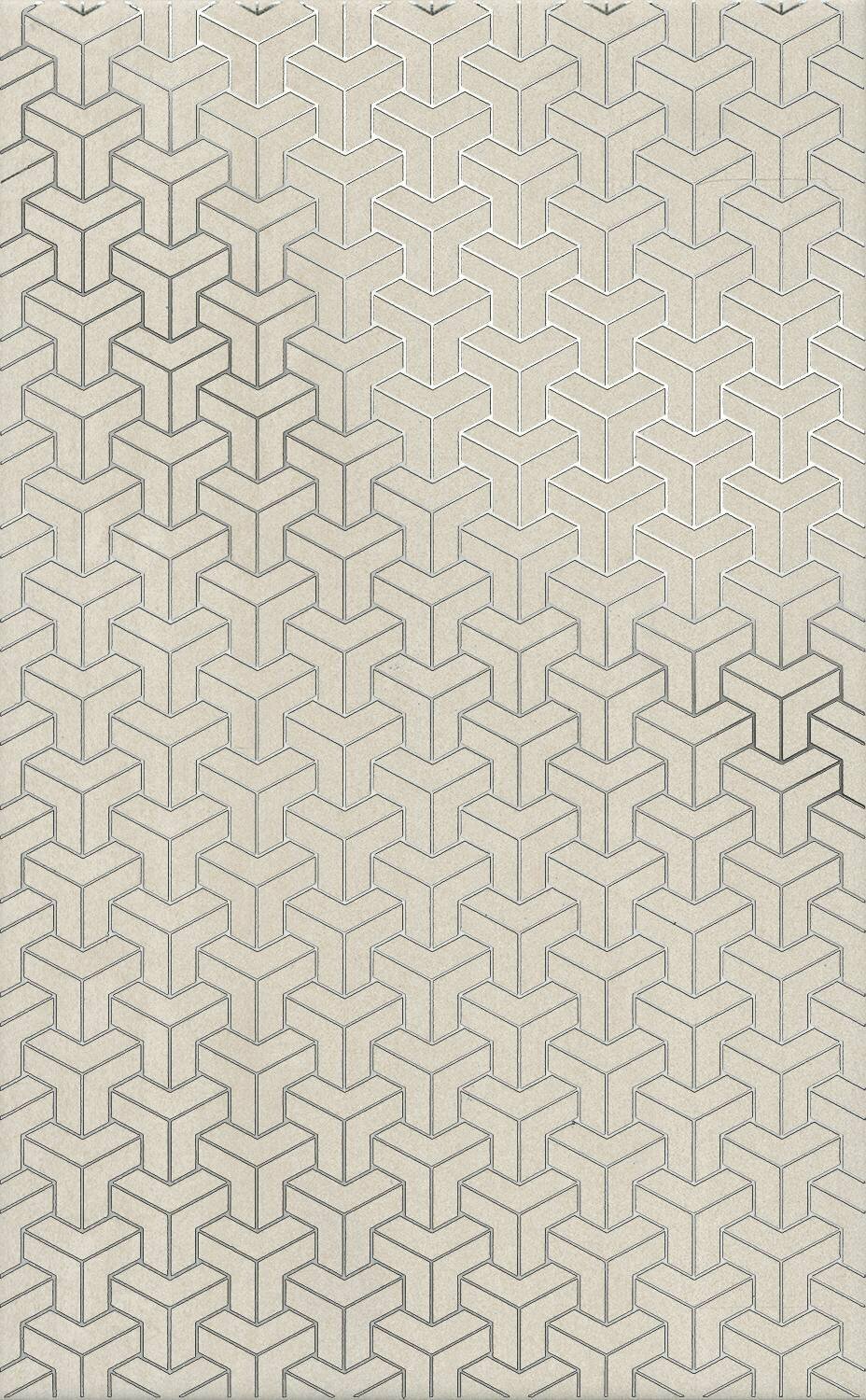 HGD/E371/6401 Ломбардиа бежевый 25*40 керам. декор