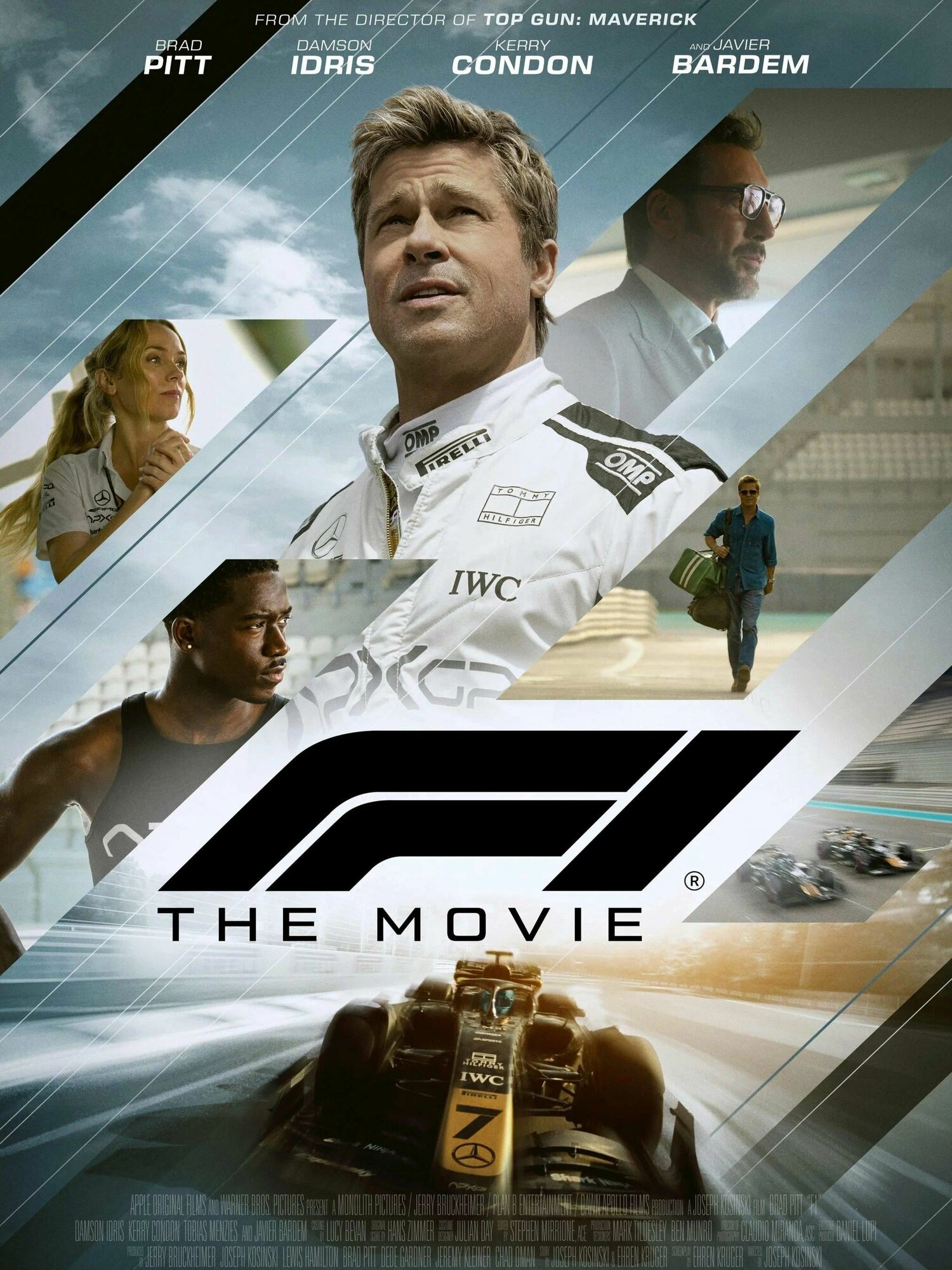 F1 (Формула 1) новинка 2025 Брэд Питт дубляж Blu-ray (блю рей) диск фильм
