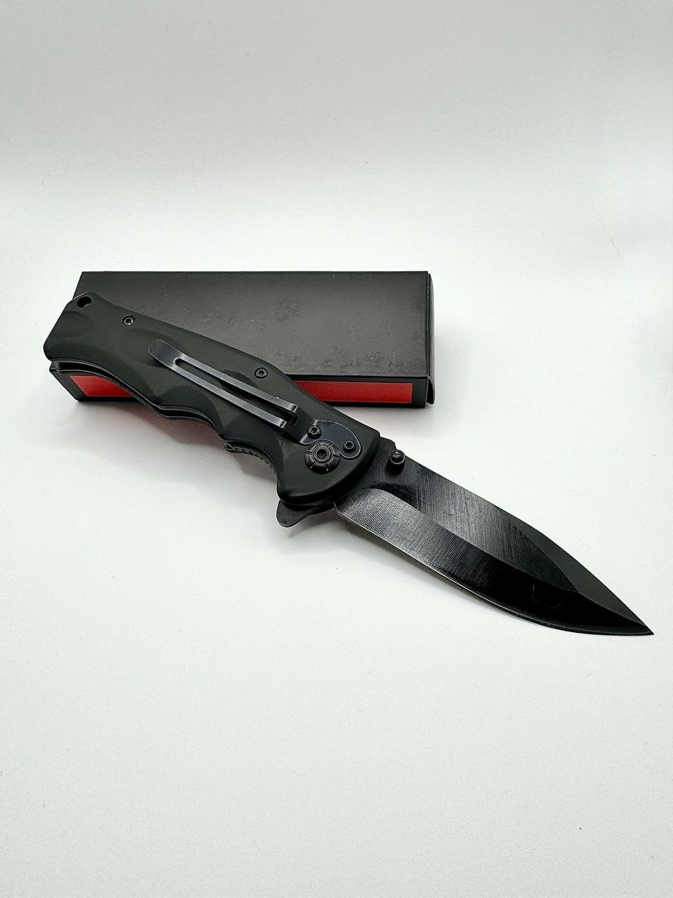 Складной туристический нож Boker EDC, из коллекции "Охота и Рыбалка", клипса для кармана, сталь D2 — фото 1