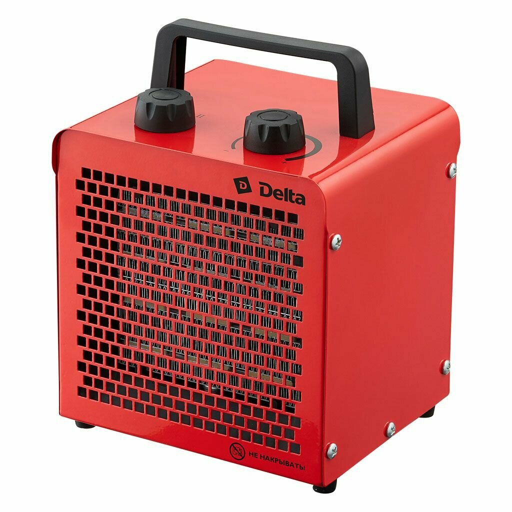 Тепловая пушка электрическая 2000 Вт DELTA D-91/2 красная
