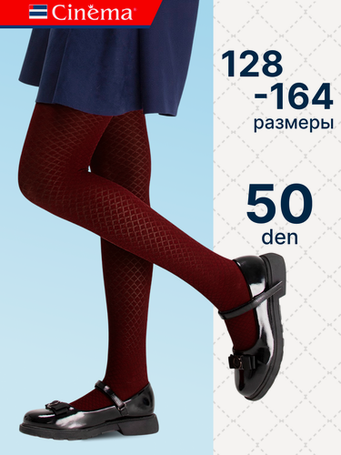 Изображение товара Колготки для девочек в школу 50 den