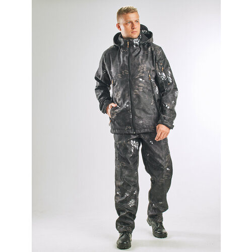 Восток-текс / костюм Вальд, полофлис, piton black, 48-50/182-188