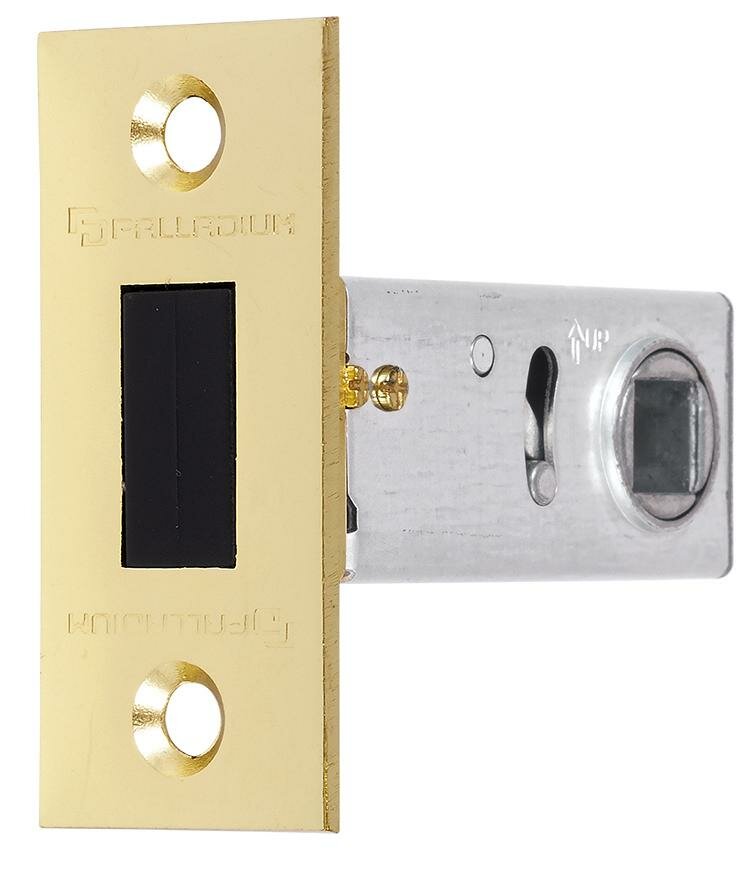 Защелка межкомнатная магнитная 100-М 70x20 мм сталь цвет золото