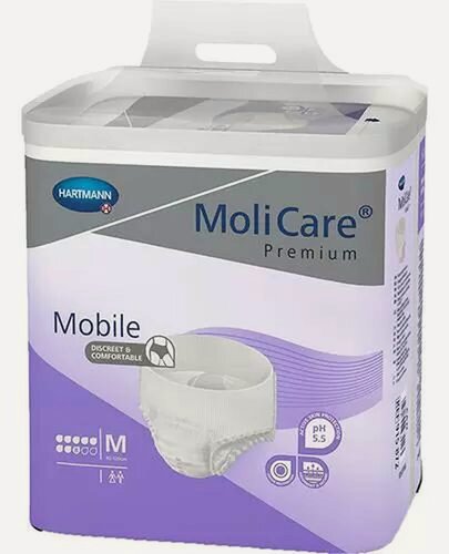 Изображение товара Трусы впитывающие Paul Hartmann MoliCare Mobile Premium, размер М, 30 шт (8К)