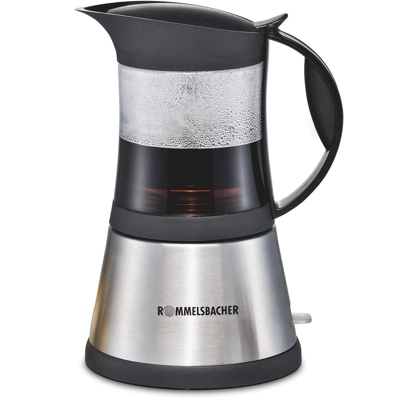 Кофеварка гейзерная электрическая Rommelsbacher EKO 376/G Silver эспрессо