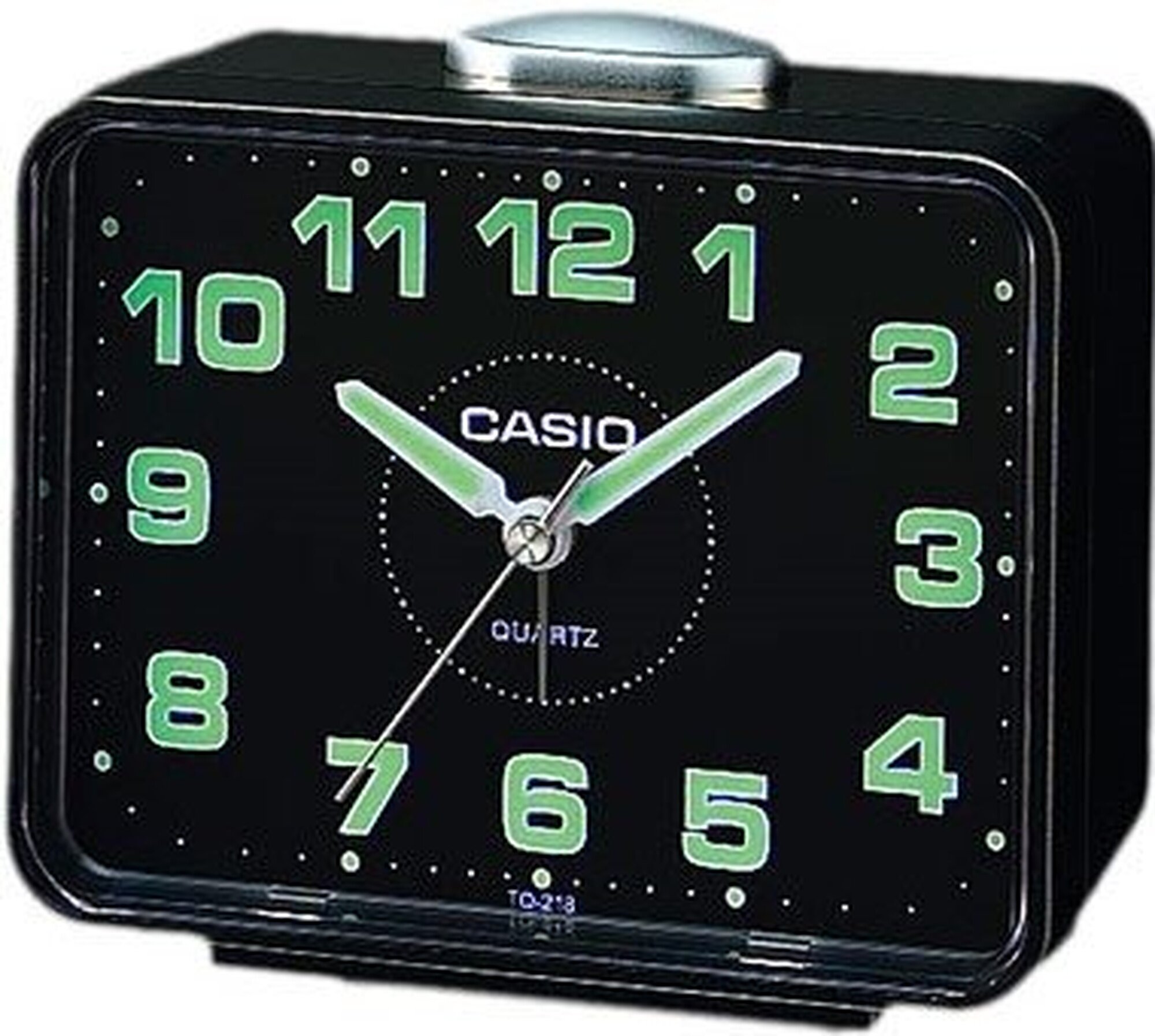Часы настольные и каминные Casio TQ-218-1D с будильником черный