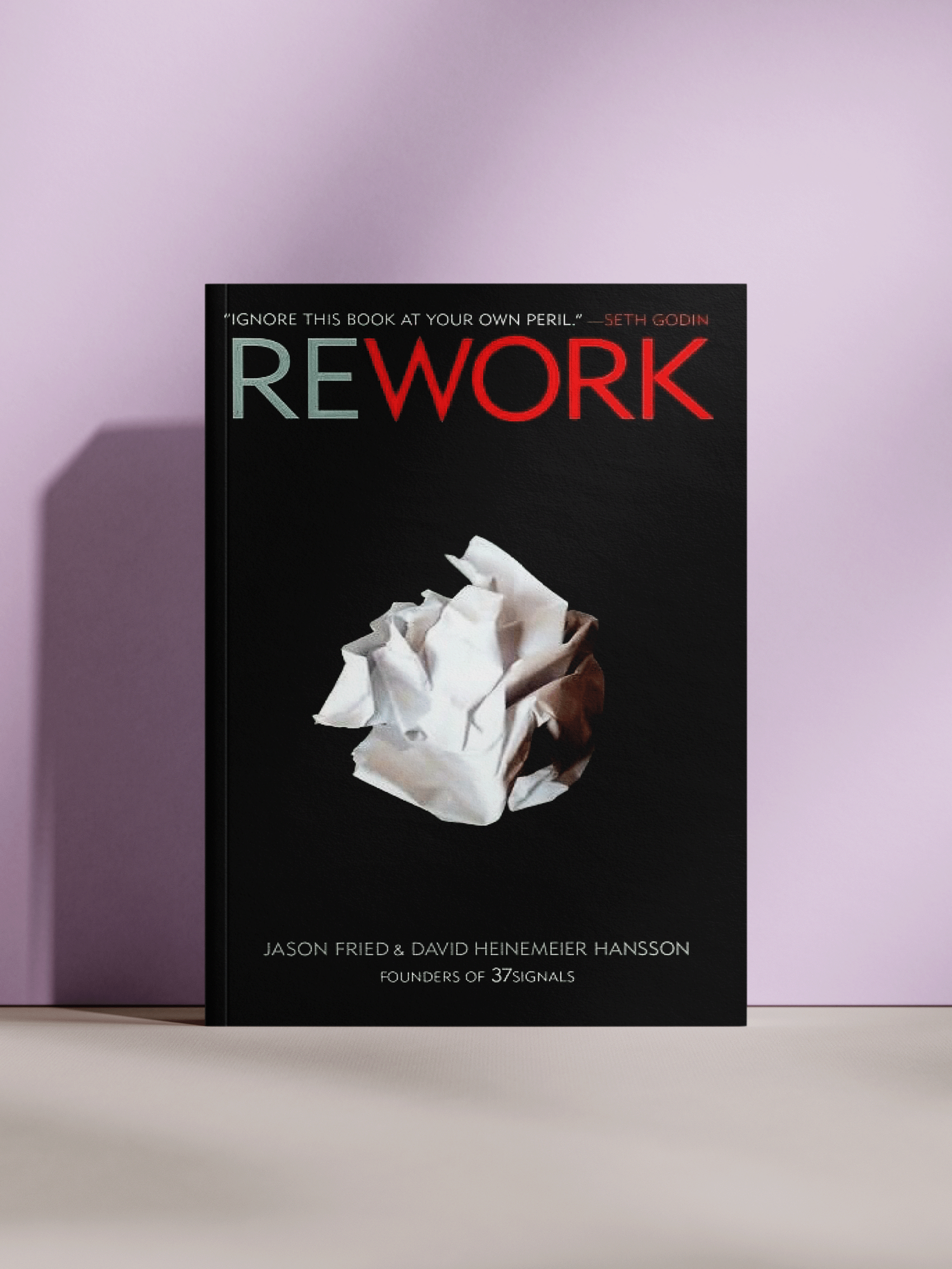 Книга "Rework. Бизнес без предрассудков", Джейсон Фрид, Дэвид Хайнемайер Ханссон