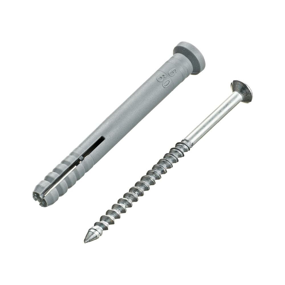 Дюбель-гвоздь потайной полипропилен 6x60 мм 500 шт.