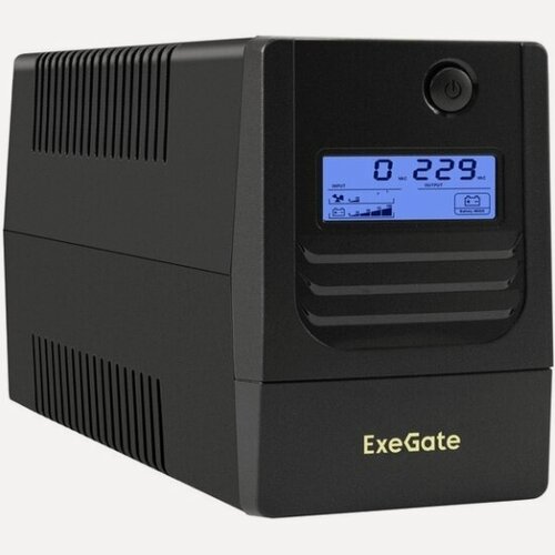 Изображение товара Источники бесперебойного питания Exegate Smart LB-1000. LCD. AVR.2SH 1000VA/650W