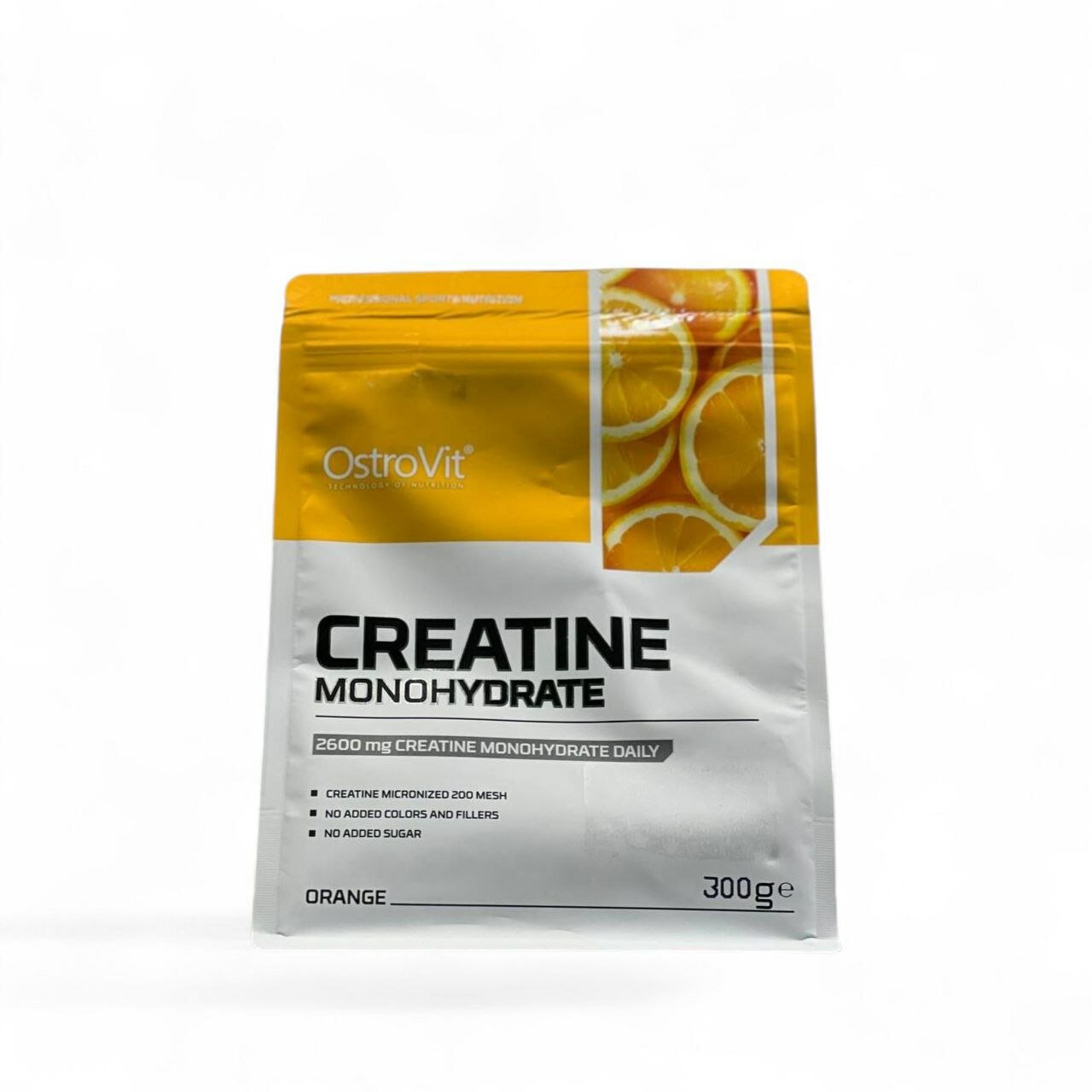 OstroVit Creatine Monohydrate 300 г — Креатин моногидрат со вкусом апельсина