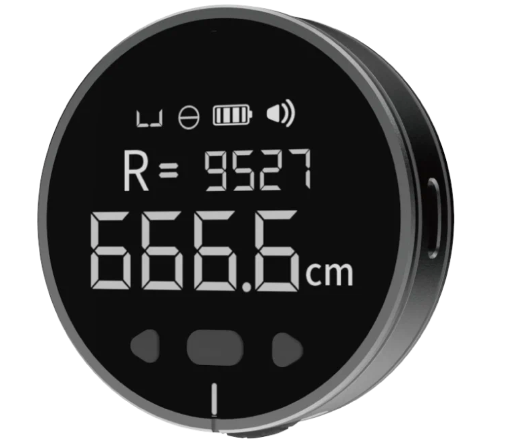 Электронная линейка Duka Small Q Electronic Ruler (Black/Черный)