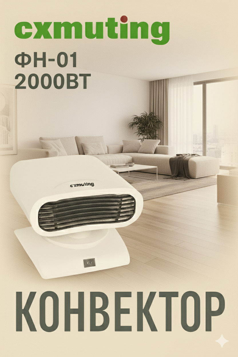 Конвектор Cxmuting ФН-01, стильный и эффективный, для вашего дома — фото 1