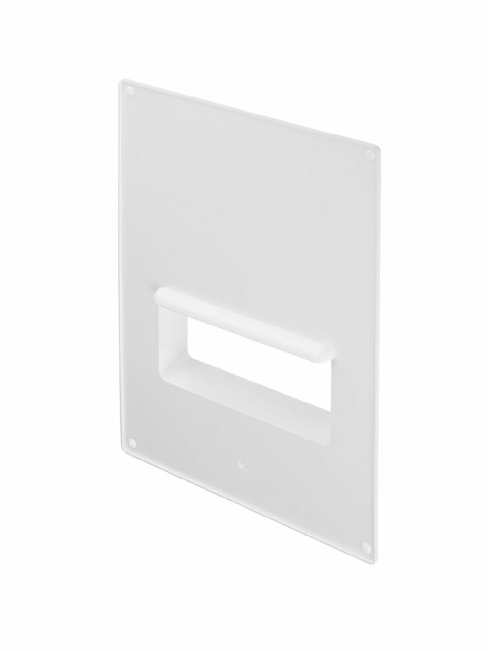 Площадка торцевая горизонтальная ПТГ фланец 60х120 пластиковая для плоских воздуховодов 180х250 мм