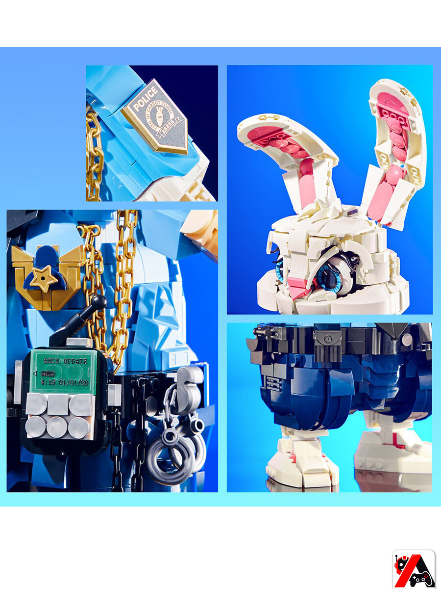 Конструктор Грозный офицер кролик — фото 1