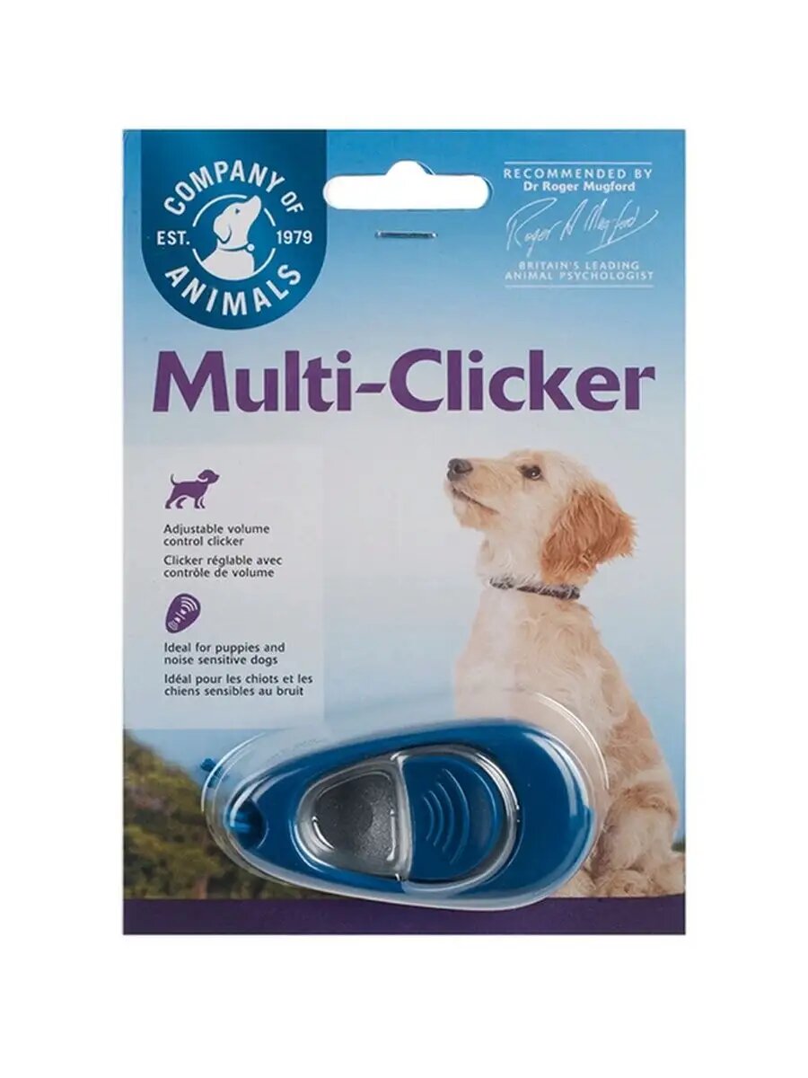 Кликер для дрессировки собак Multi-Clicker