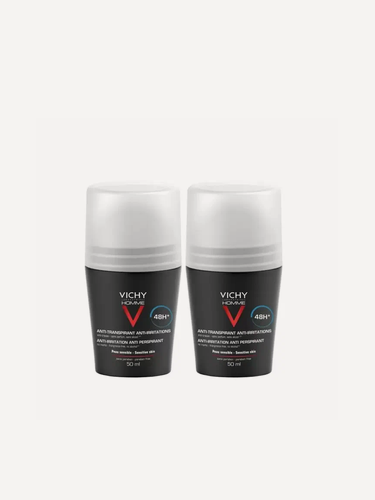 Изображение товара Vichy Homme Дезодорант мужской для чувствительной кожи 48 часов 50мл №2 дуопак