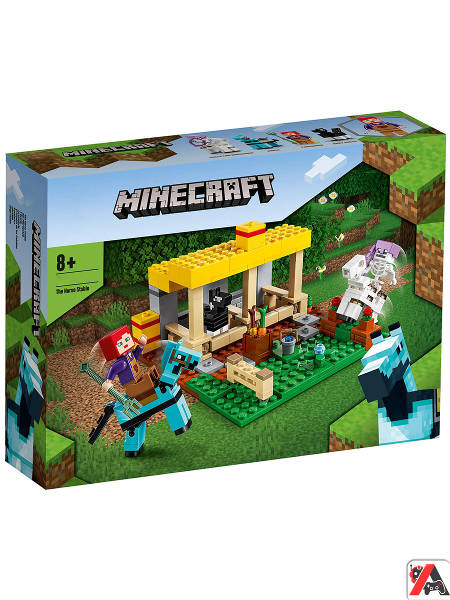 Конструктор Майнкрафт Конюшня