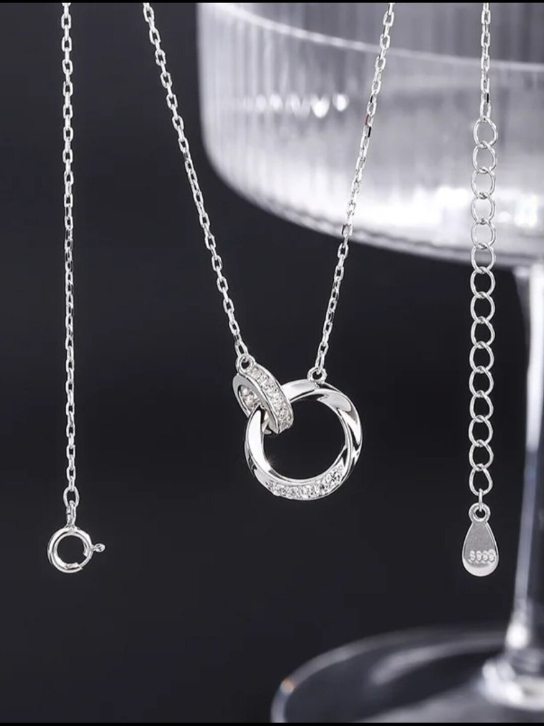 Бусы, длина 22 см, beige — фото 1