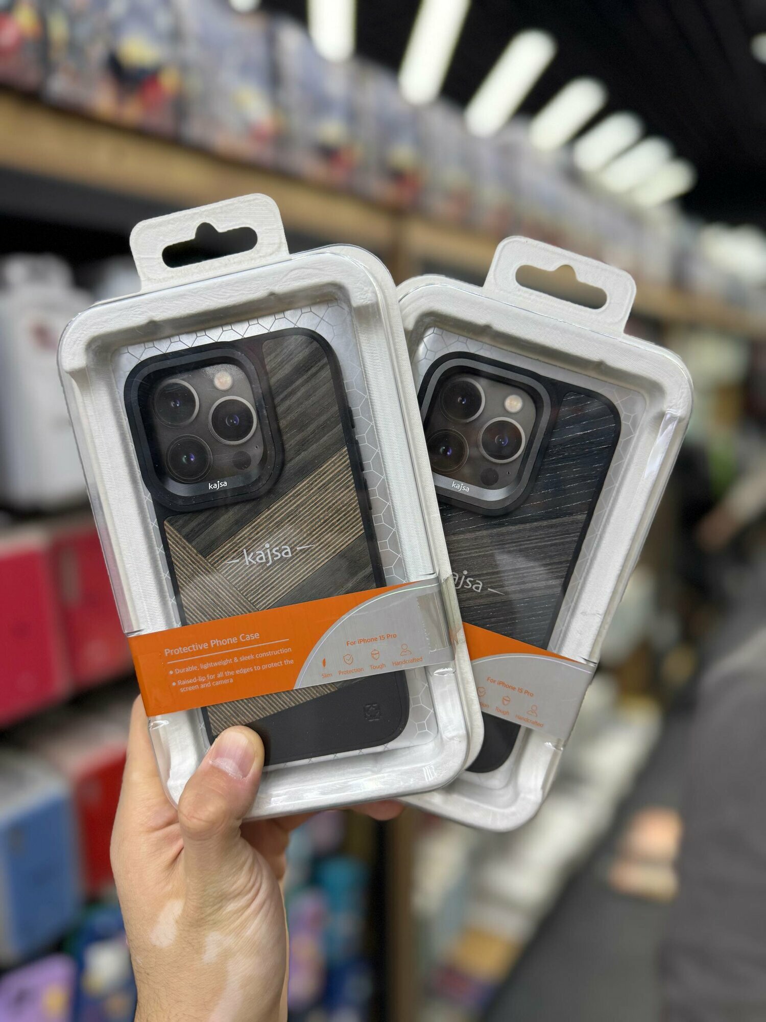 Чехол KAJSA противоударный для iPhone 14 Pro, защитный бампер, матовая поверхность, разноцветный