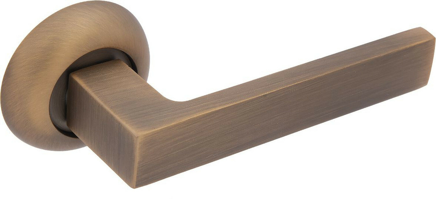 Дверная ручка Фабрика Замков Ursulah для межкомнатных и входных дверей коричневая
