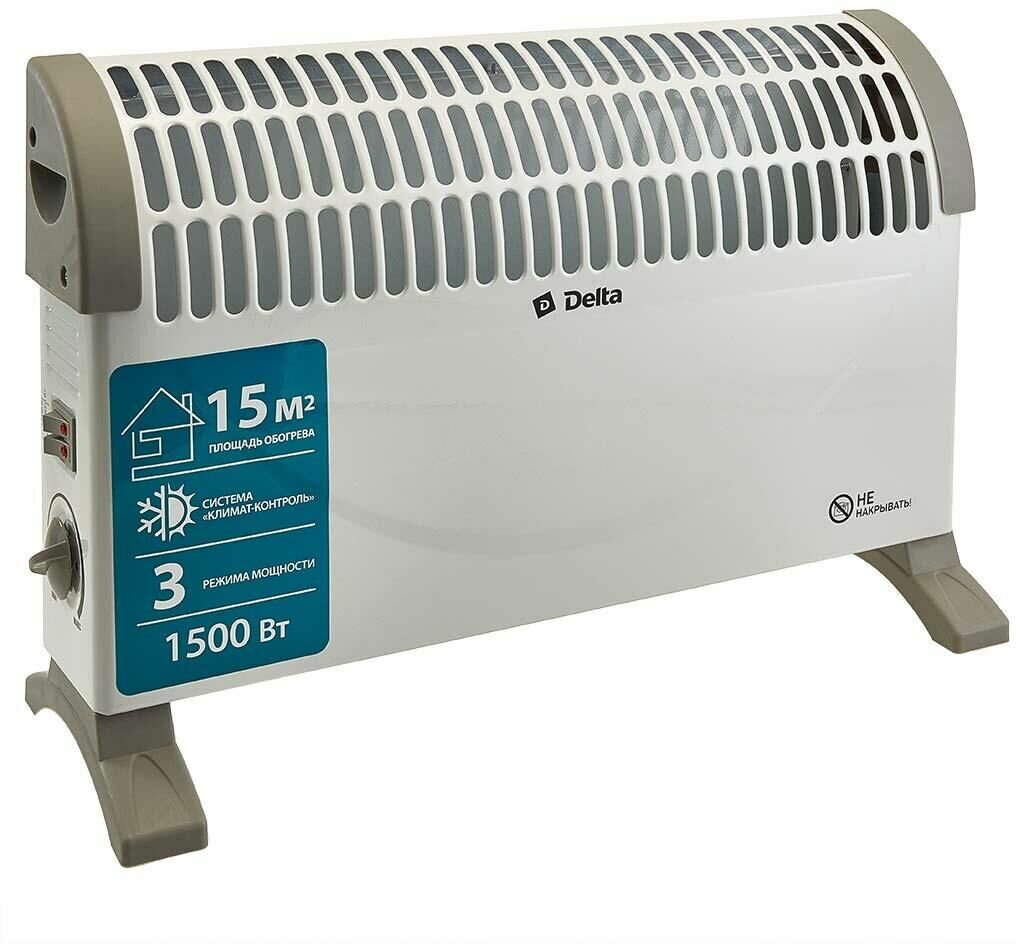 Конвектор электрическийный D-3008 обогреватель 1500Вт (1)