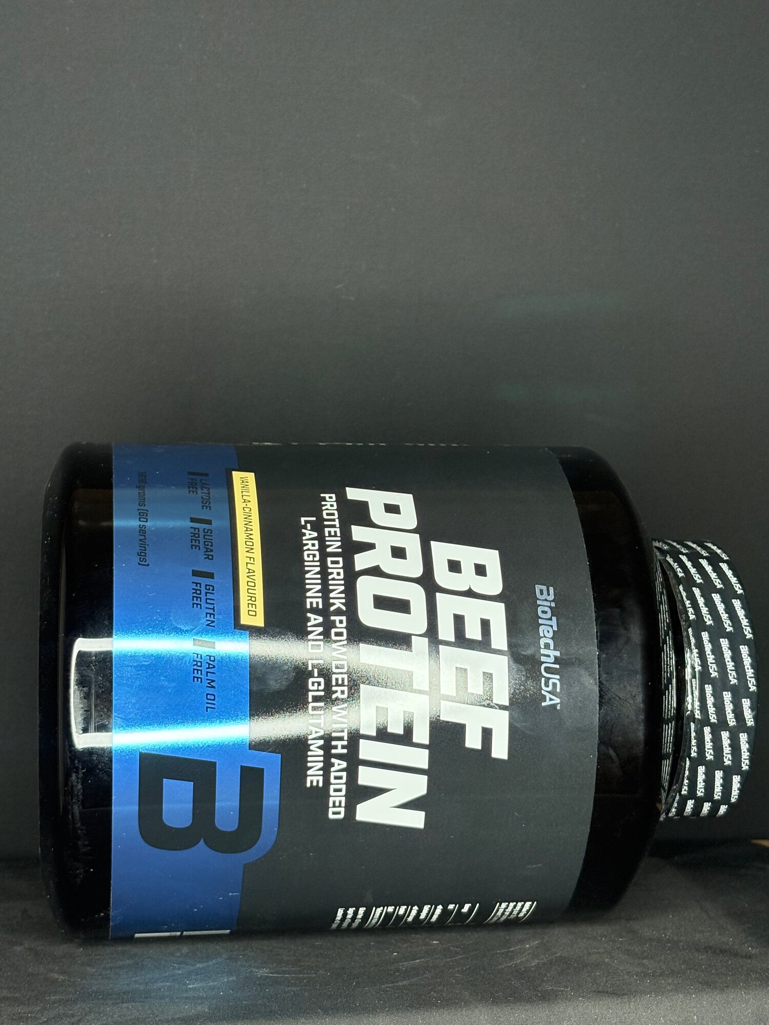 Протеин BioTech USA Beef Protein Vanilla Flavored, говяжий, без лактозы/ГМО/глютена, 1.816 кг — фото 1