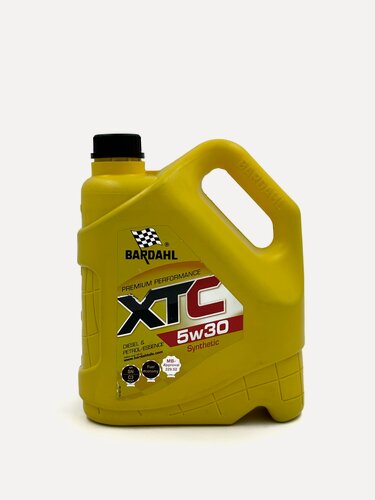 Изображение товара Масло моторное Bardahl XTC 5w-30, 4 литра, синтетическое, для авто