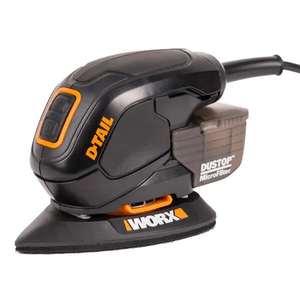 Дельташлифовальная машина сетевая Worx WT649 65 Вт 95x136 мм