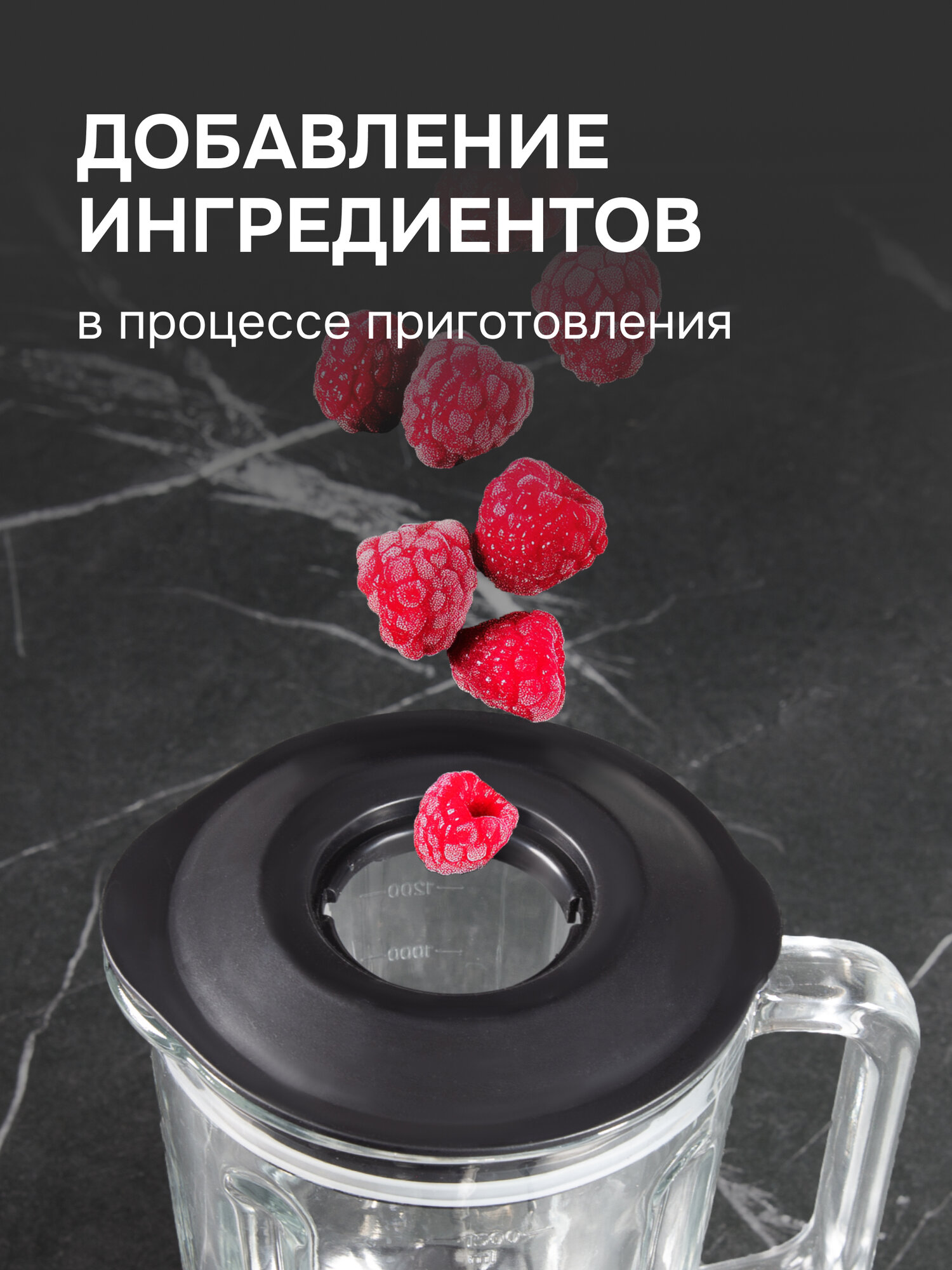 Блендер стационарный Zigmund & Shtain BS-441 D, 1000 Вт, 5 ск-й, стальной — фото 1