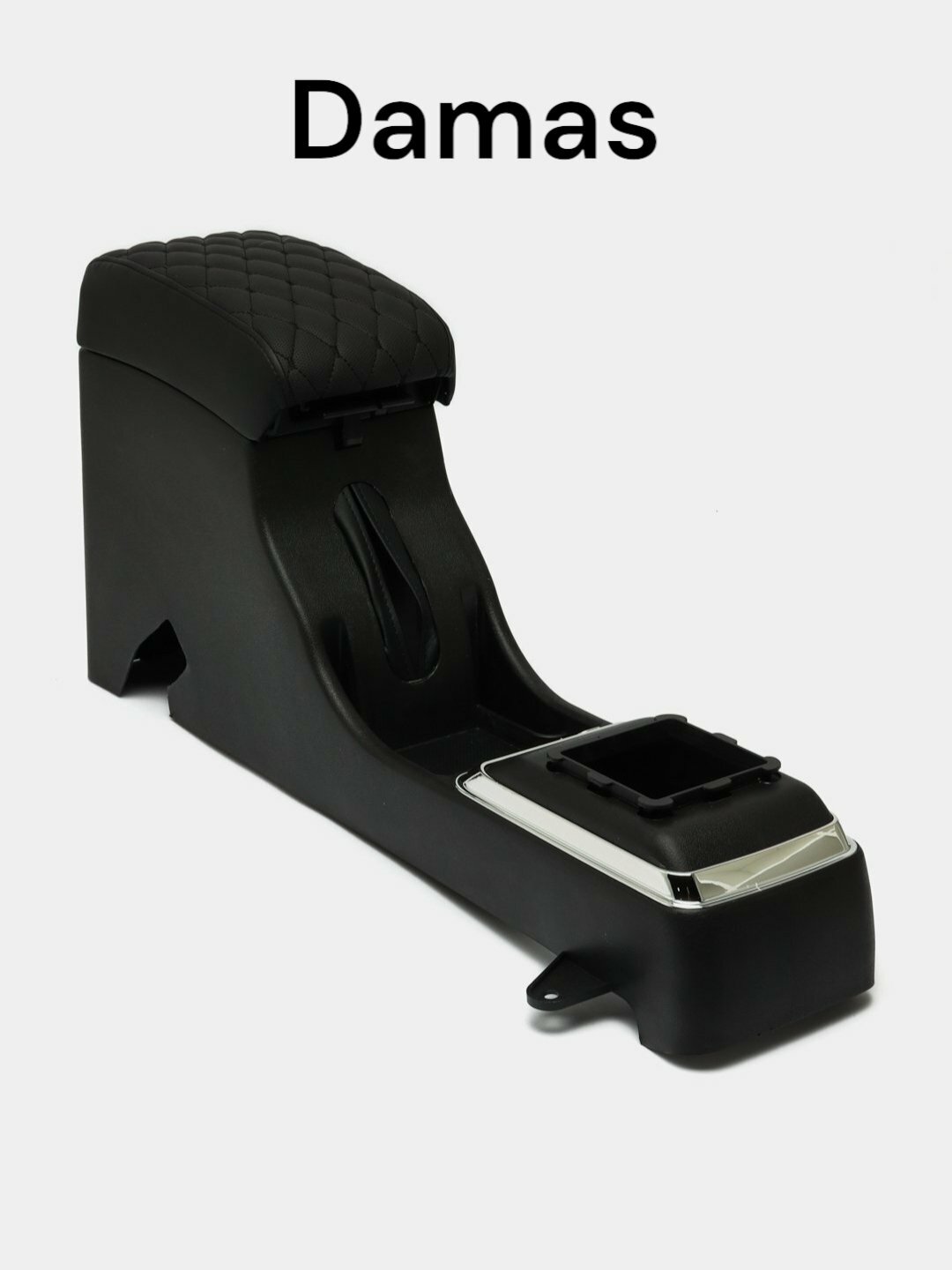 Подлокотник, для Chevrolet Damas/Daewoo Damas, черный, установка по центру