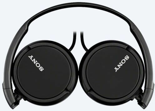 Гарнитура накладные Sony MDR-ZX110AP 1.2м черный проводные — фото 1