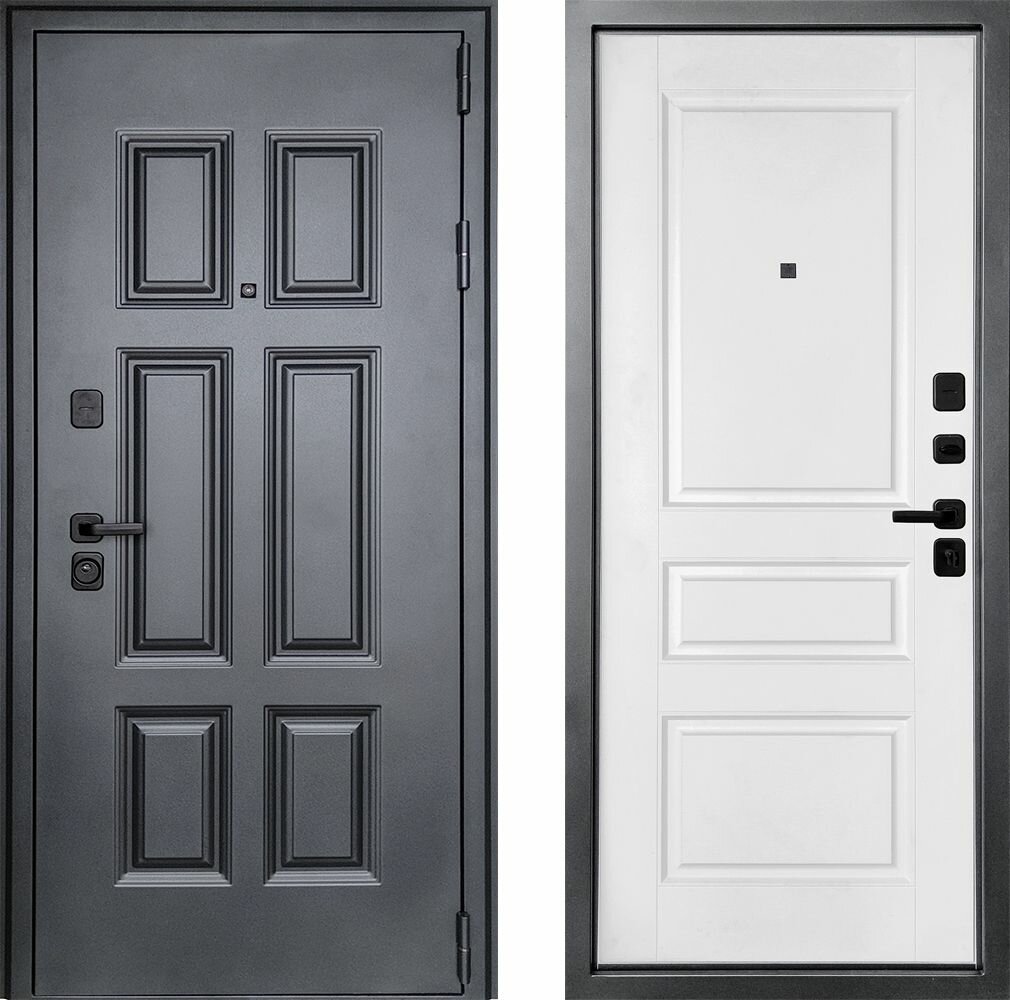 Входная металлическая дверь Агидель 860х2050 Левая