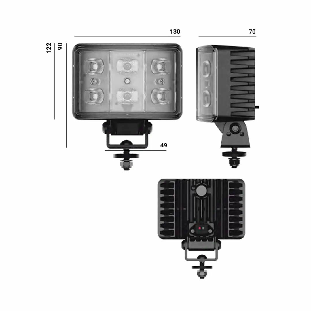 Фара светодиодная SolarX Atria1 — фото 1