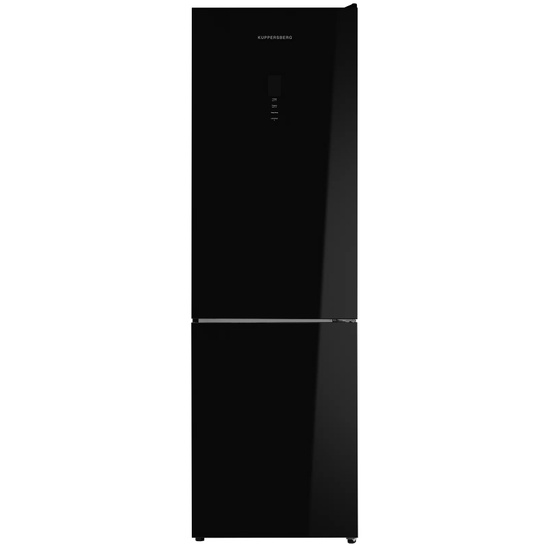 Холодильник Kuppersberg RFCN2013BG, черный/стекло