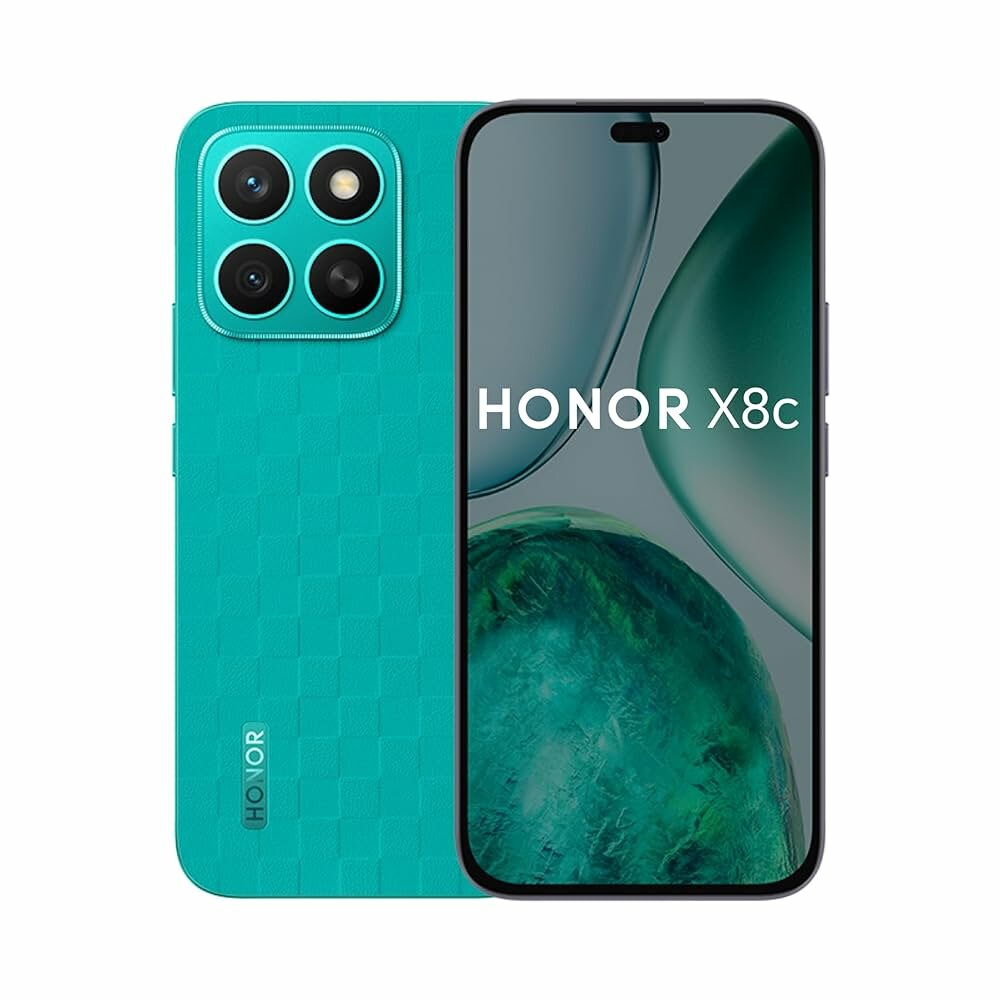 Смартфон Honor X8c 8GB 128GB, Green 6.7", AMOLED, 108 МП, 5000 мАч