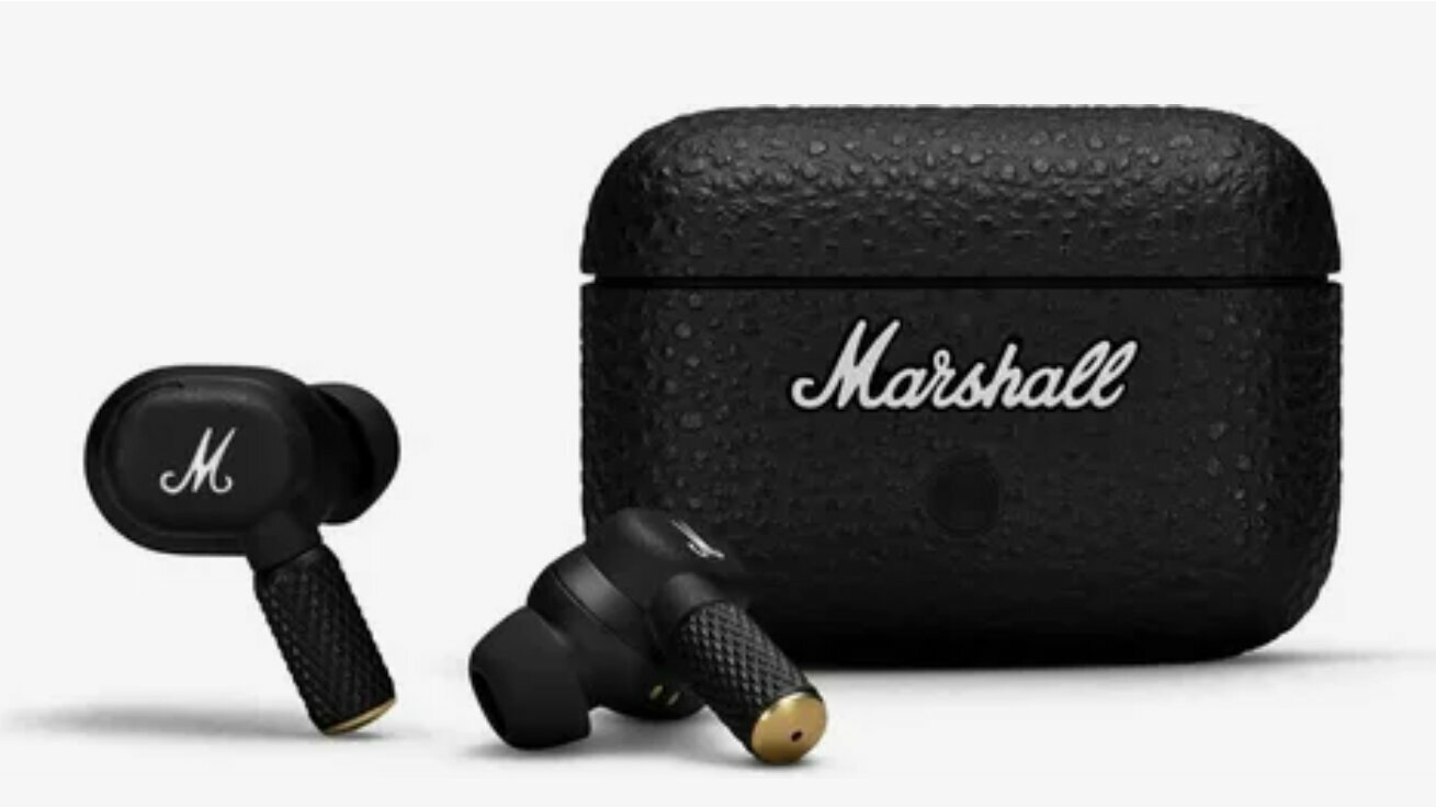 Беспроводные наушники Marshal Motif A.N.C Bluetooth 5.2, черный